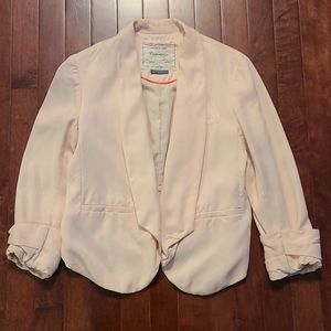 Anthropologie Cartonnier Pink Blazer 66170